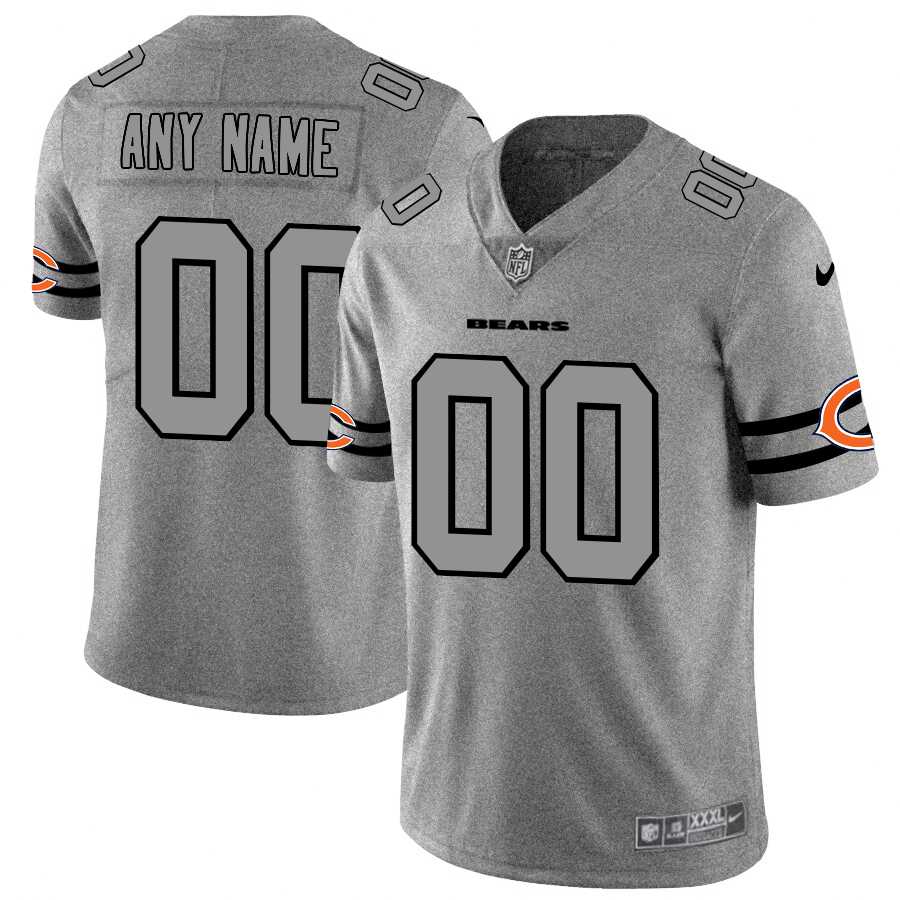 Nike Bears Customized 2019 Gray Gridiron Gray Vapor Untouchable Limited Jersey,We sell and wholesale Nike Bears Customized 2019 Gray Gridiron Gray Vapor Untouchable Limited Jersey on line form chian!